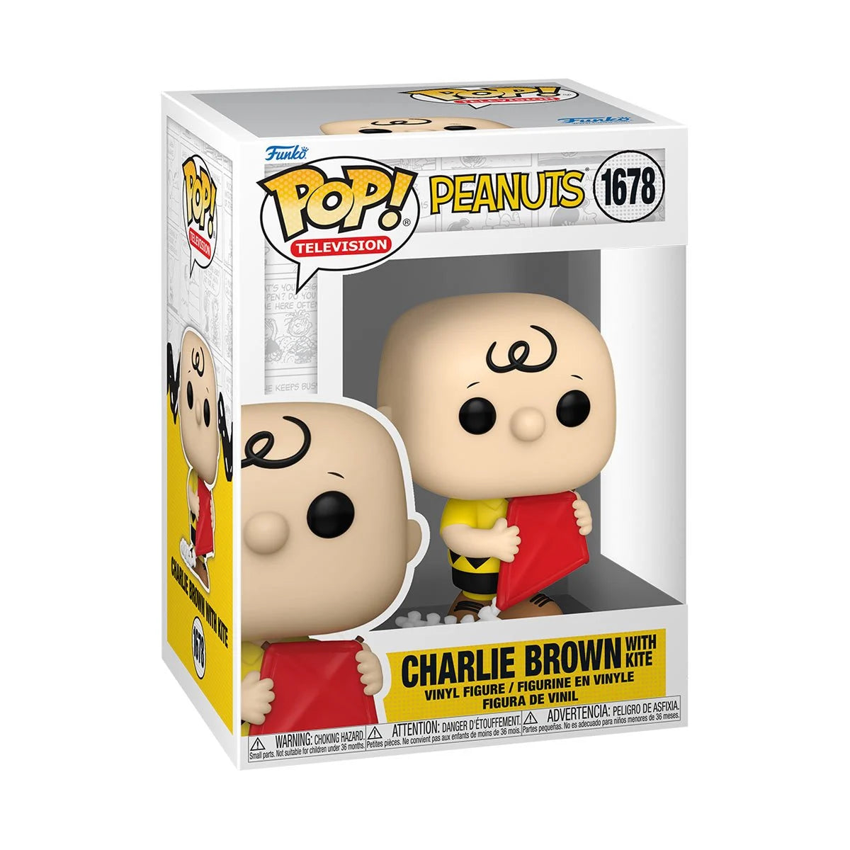 Funko Pop! Peanuts Charlie Brown with Kite Vinyl Figure