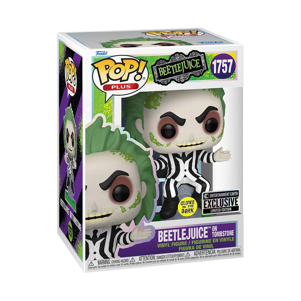 Funko Pop! Beetlejuice on Tombstone (GITD) (EE Exclusive)