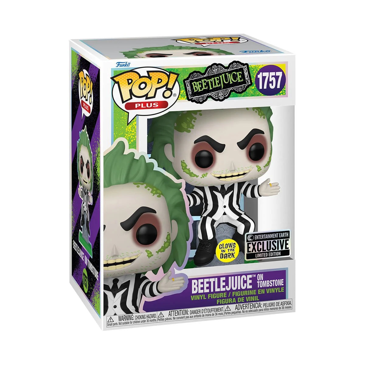Funko Pop! Beetlejuice on Tombstone (GITD) (EE Exclusive)