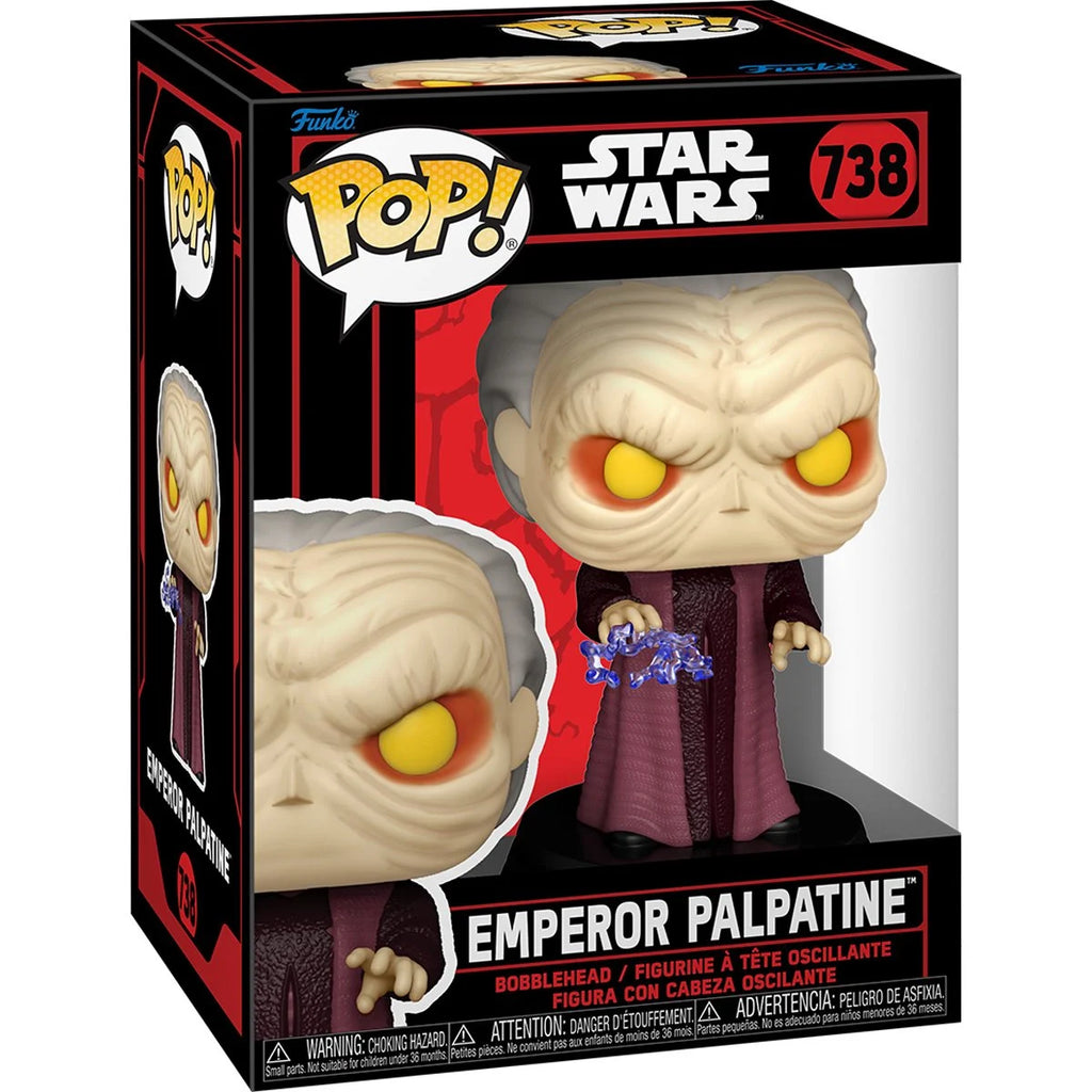 Funko Pop! Star Wars Dark Side Emperor Palpatine Vinyl Figure