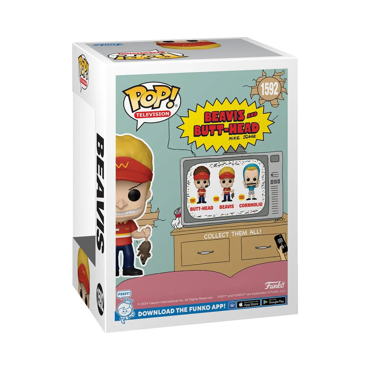 Funko Pop! Beavis and Butt-Head (Beavis) Vinyl Figure