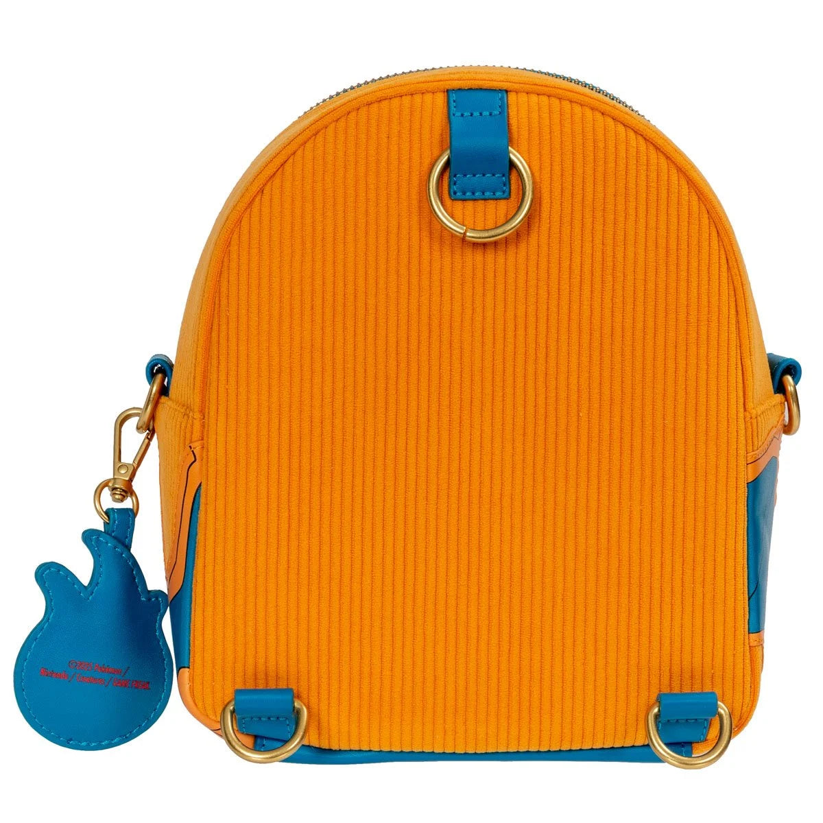 LoungeFly Pokemon Charizard Corduroy Mini-Backpack