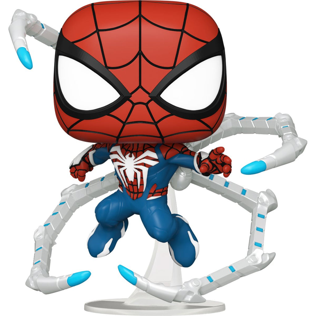 Funko Pop! Spider-Man 2 Game Peter Parker Advanced Suit 2.0 Vinyl Figure
