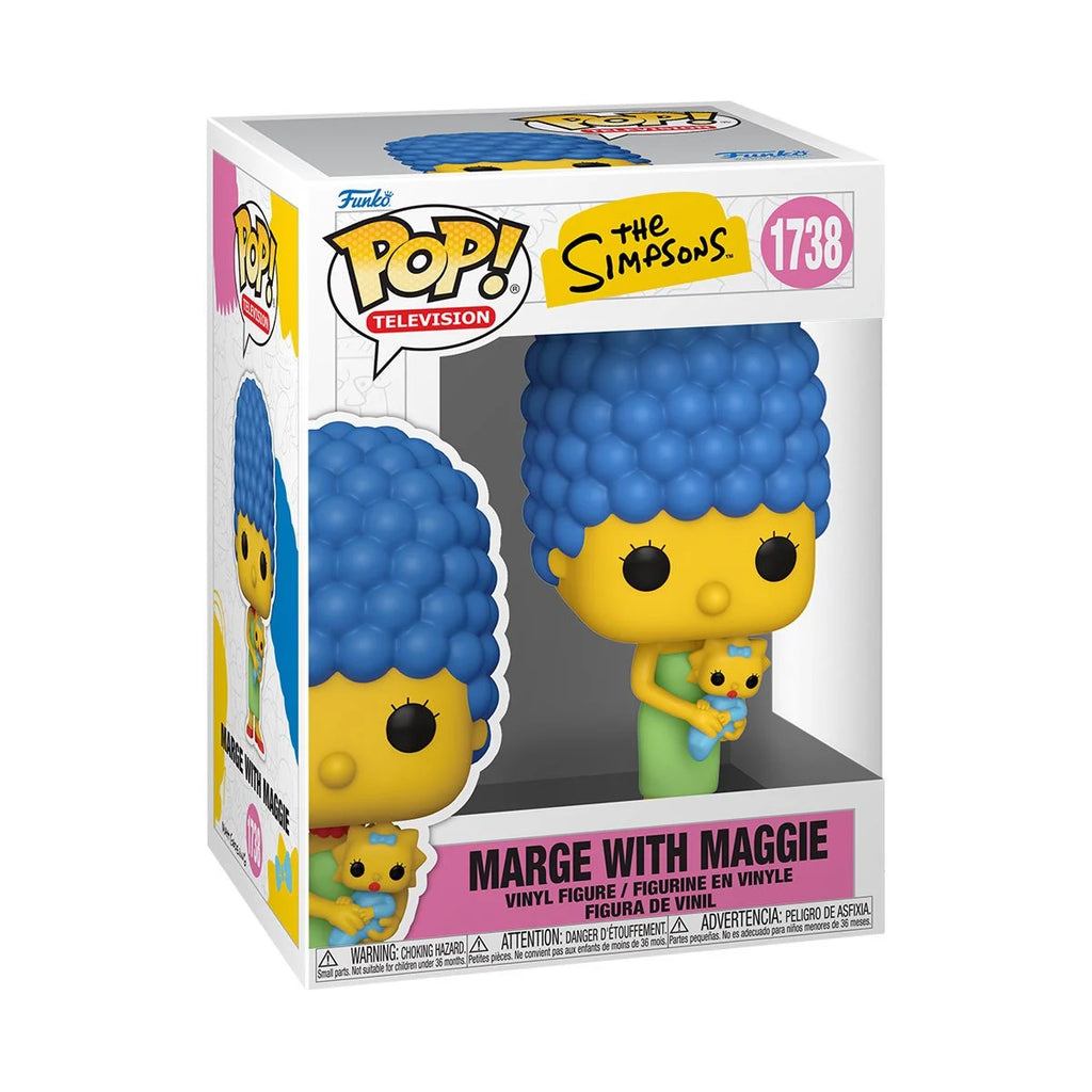 Funko Pop! The Simpsons Marge with Maggie Vinyl Figure