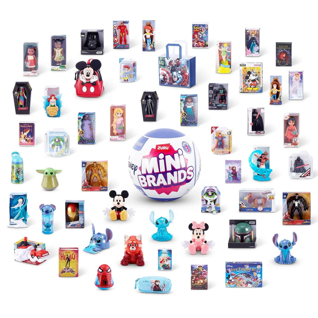 Mini Brands Disney Series 3 Blind-Box Mini-Figure Capsule
