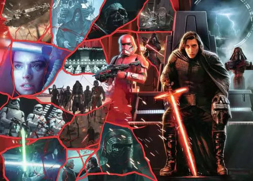 Disney Villainous 1000 pc Puzzle: Star Wars Kylo Ren
