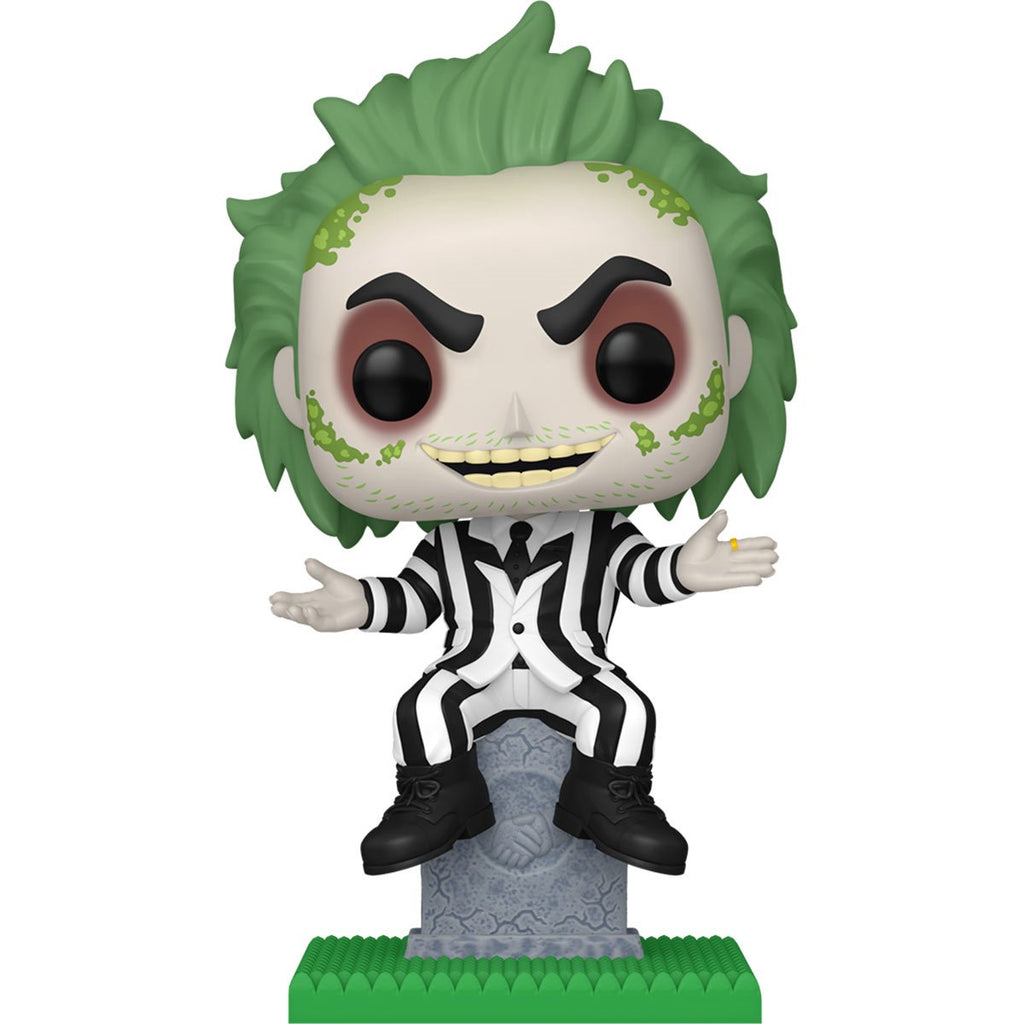 Funko Pop! Beetlejuice on Tombstone Vinyl Figure