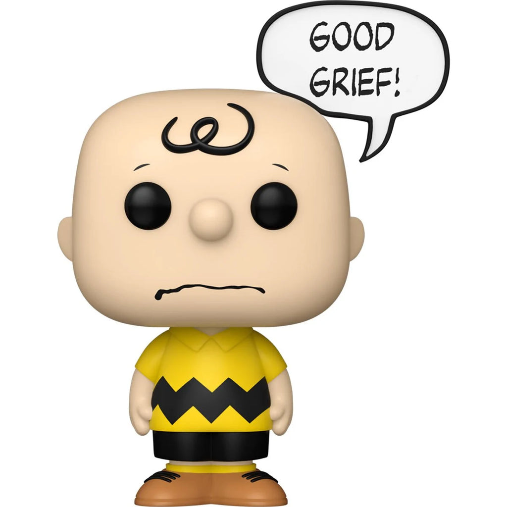 Funko Pop! Peanuts Charlie Brown Good Grief Vinyl Figure