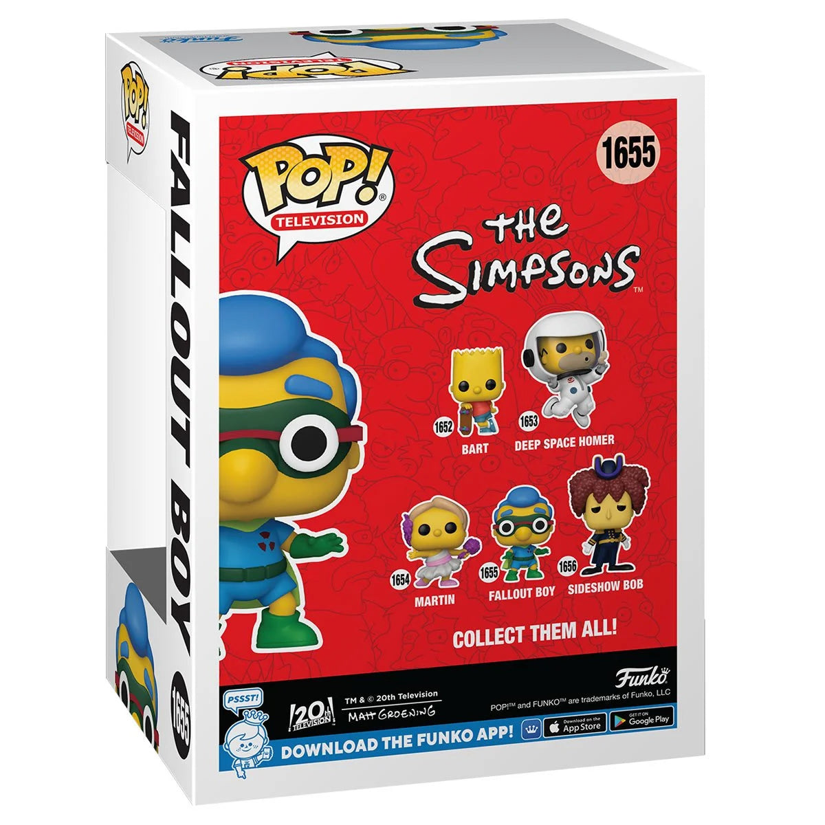 Funko Pop! The Simpsons Milhouse as Fallout Boy