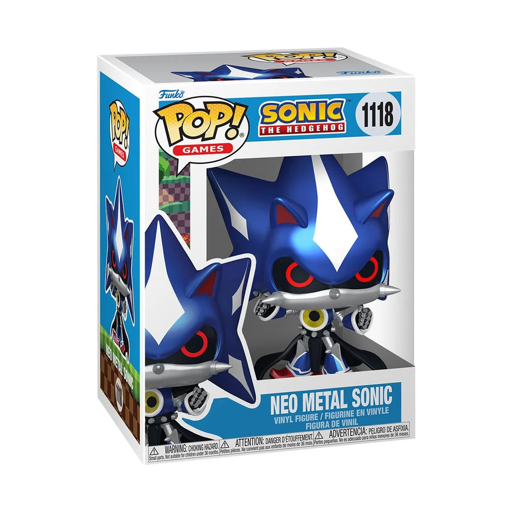 Funko Pop! Sonic the Hedgehog Neo Metal Sonic (Metallic) Vinyl Figure