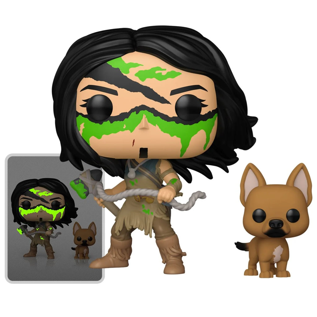 Funko Pop Prey Naru with Sarii (GITD) Vinyl Figure