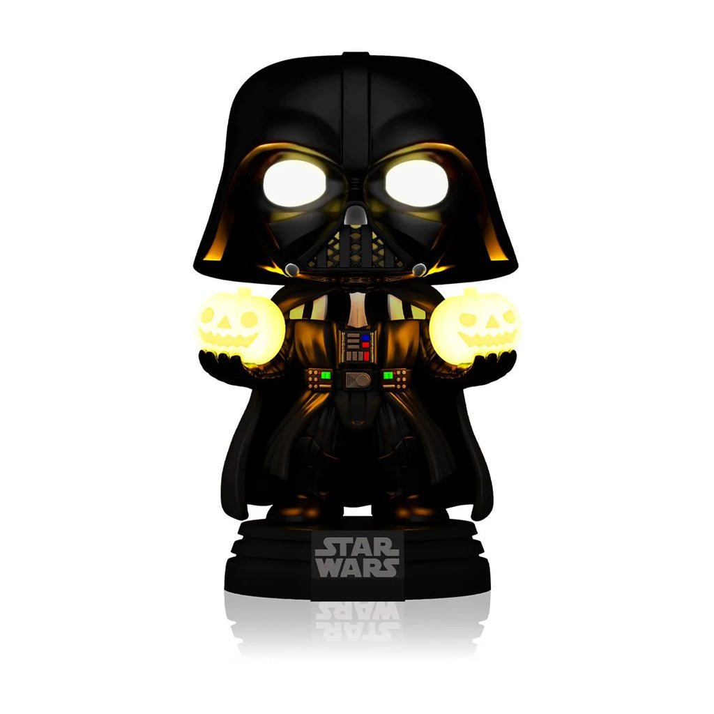 Super Funko Pop! Star Wars Darth Vader Halloween Light-Up Vinyl Figure