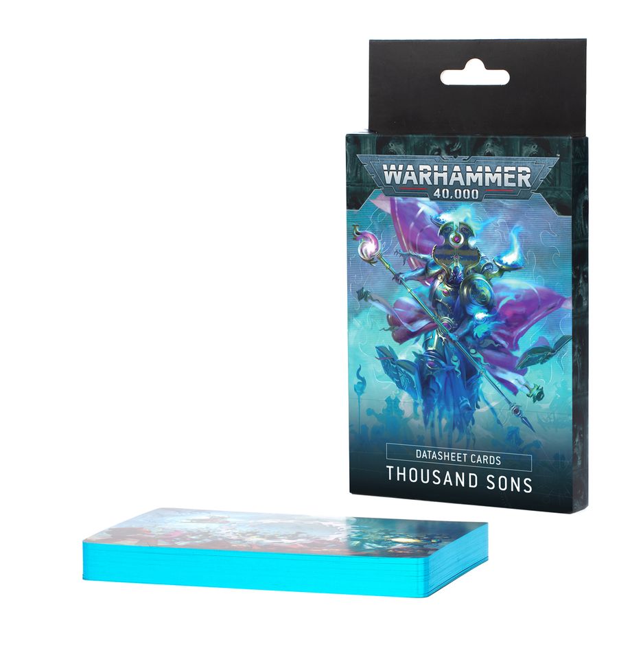 Warhammer 40k Datasheet Cards: Thousand Sons