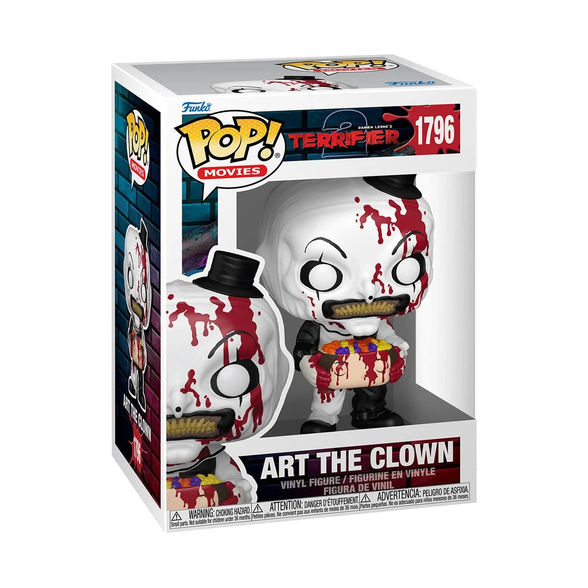 Funko Pop! Terrifier Art the Clown with Head Vinyl Figure