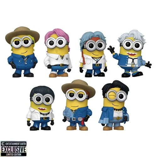 Funko Pop! Despicable Me 4 Minions x BTS  Vinyl Figure 7-Pack - Entertainment Earth Exclusive: