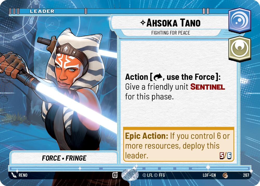 Ahsoka Tano (267) - Fighting For Peace (Hyperspace) (267) [Legends of the Force]