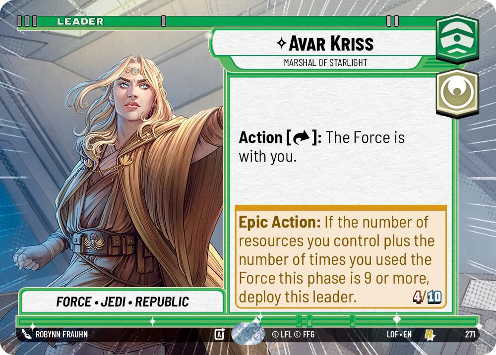Avar Kriss (271) - Marshal of Starlight (Hyperspace) (271) [Legends of the Force]