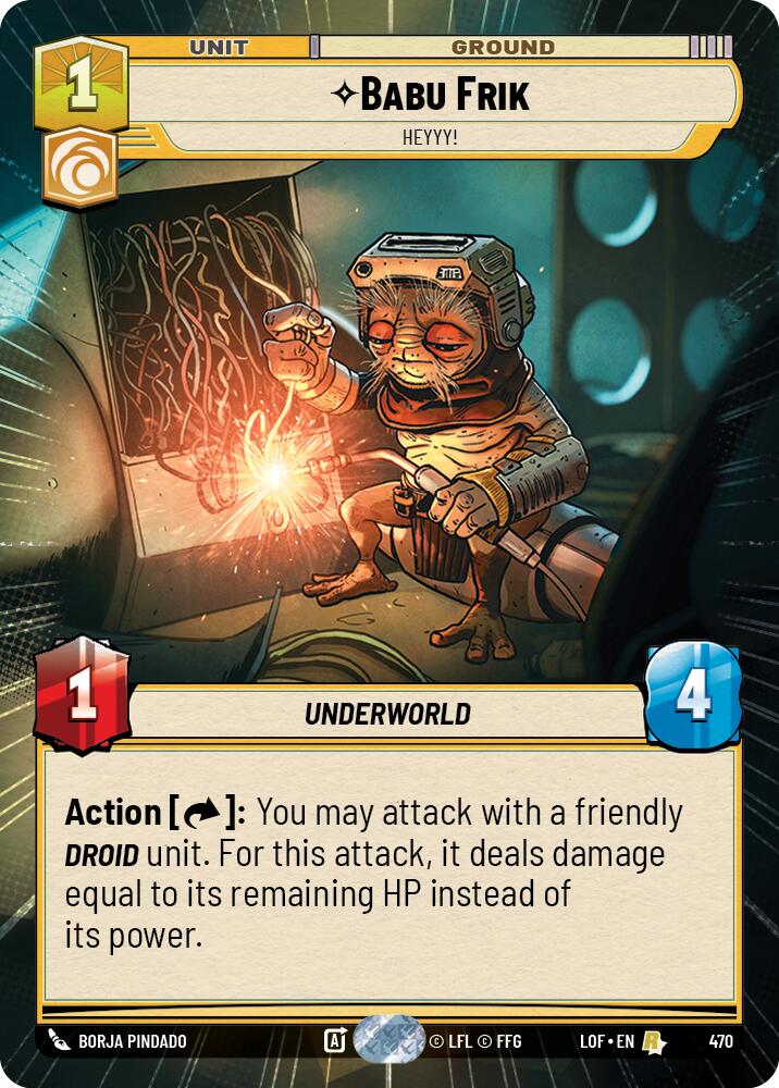 Babu Frik (470) - Heyyy! (Hyperspace) (470) [Legends of the Force]