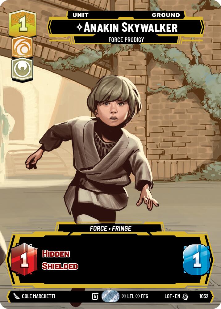 Anakin Skywalker (1052) - Force Prodigy (Prestige) (1052) [Legends of the Force]