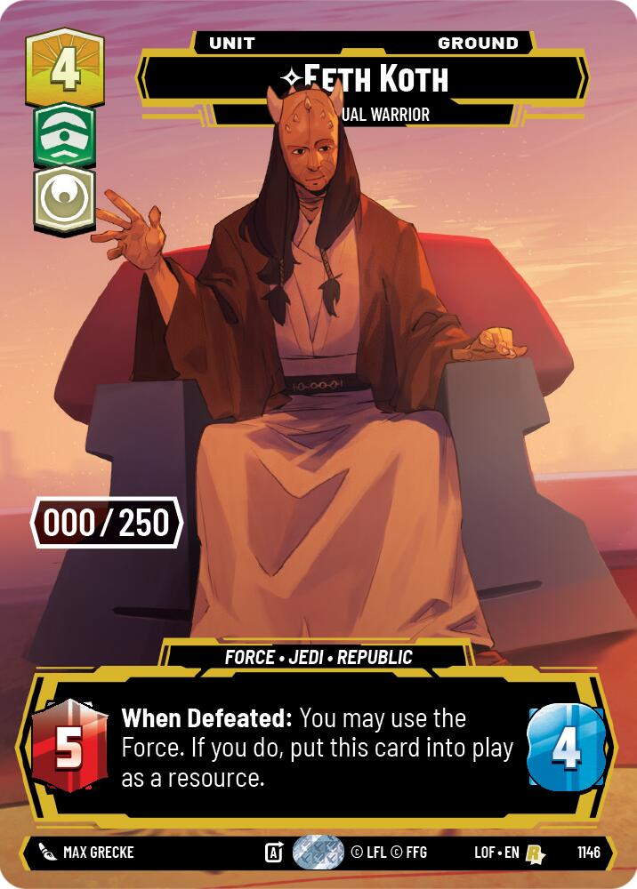 Eeth Koth (1146) - Spiritual Warrior (Serialized) (1146) [Legends of the Force]