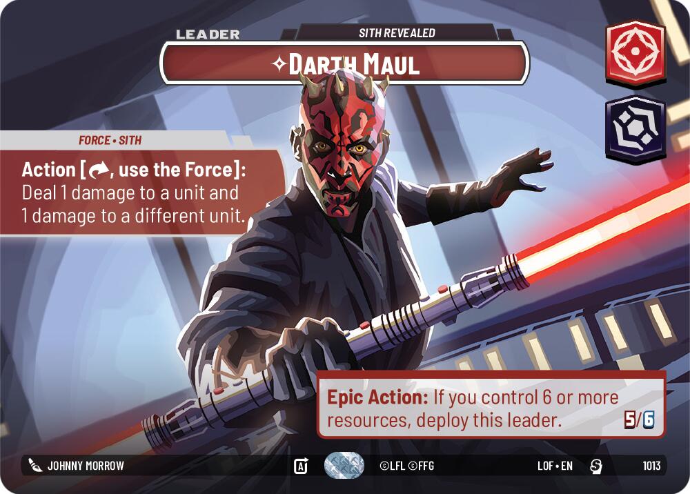 Darth Maul (1013) - Sith Revealed (Showcase) (1013) [Legends of the Force]