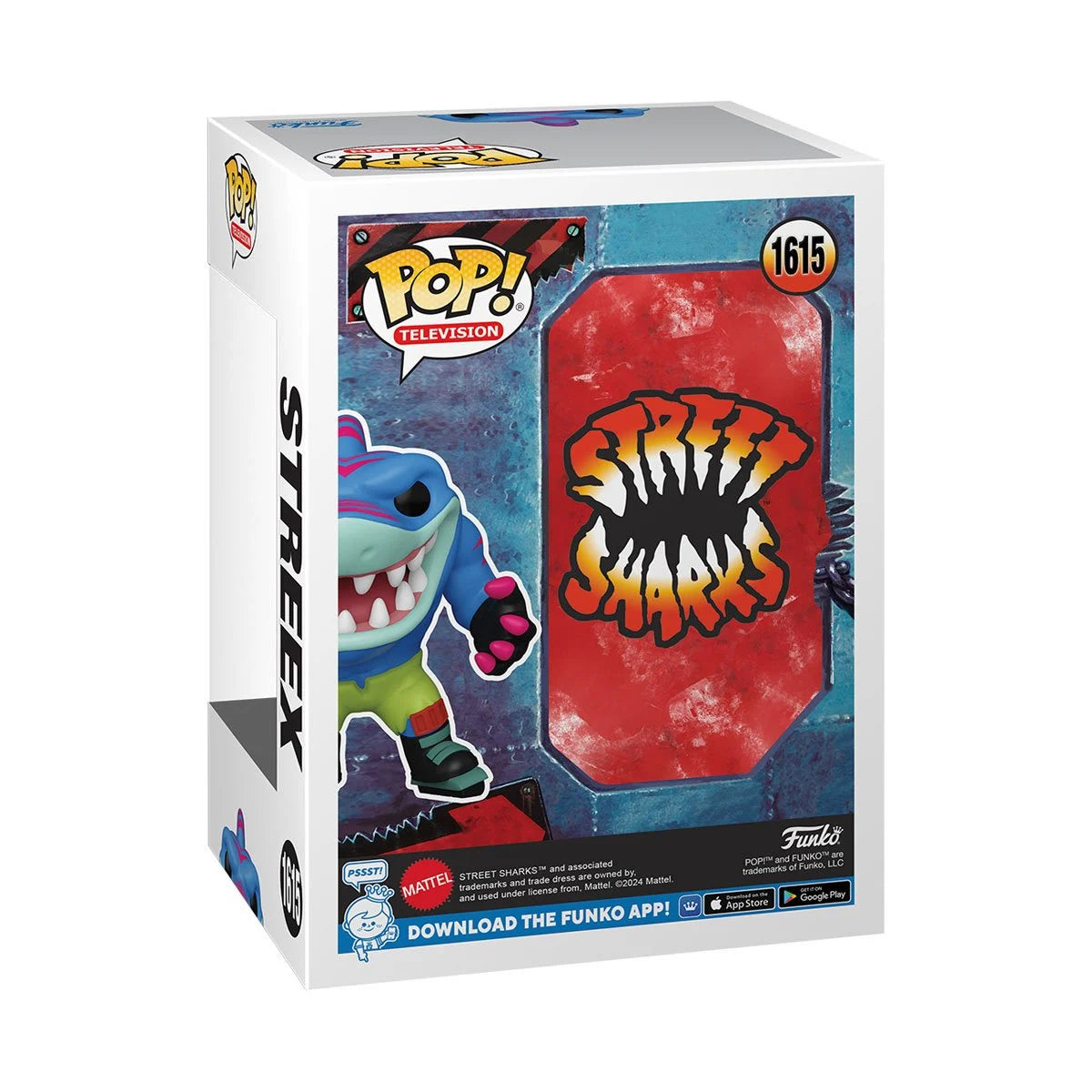 Funko Pop! Street Sharks Streex Vinyl Figure