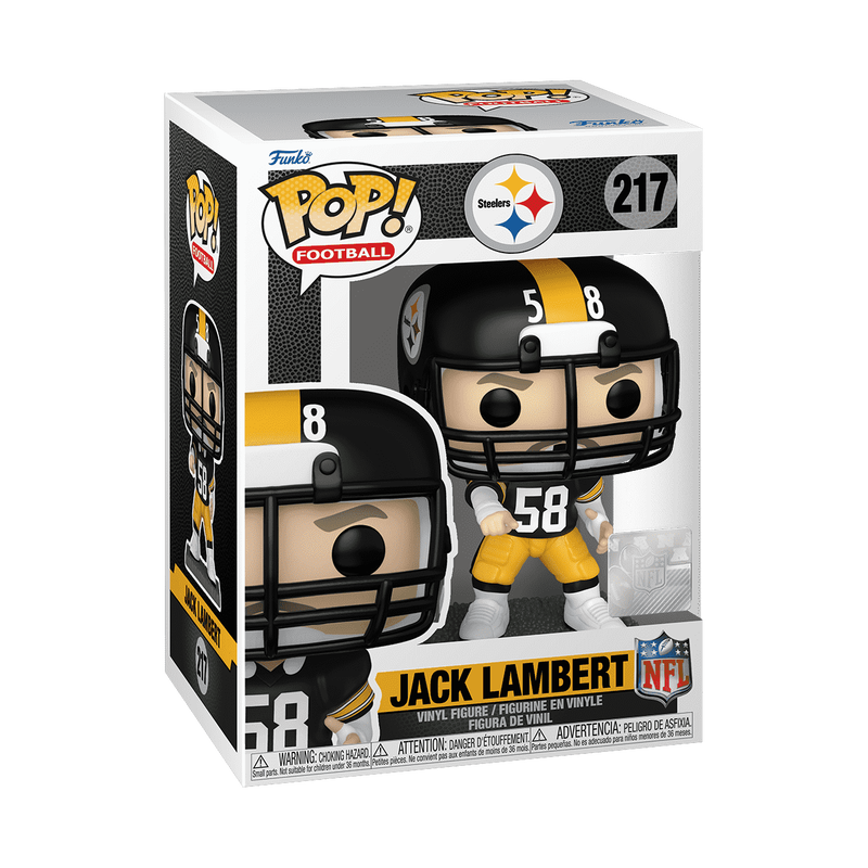 Funko Pop! Steelers Jack Lambert Vinyl Figure