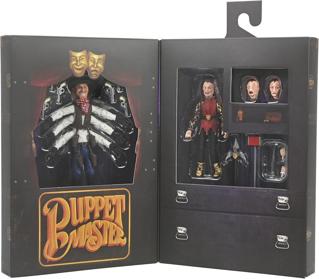 NECA - Puppet Master 7" Scale Action Figure - Ultimate Six-Shooter & Jester