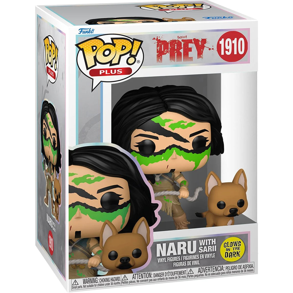Funko Pop Prey Naru with Sarii (GITD) Vinyl Figure