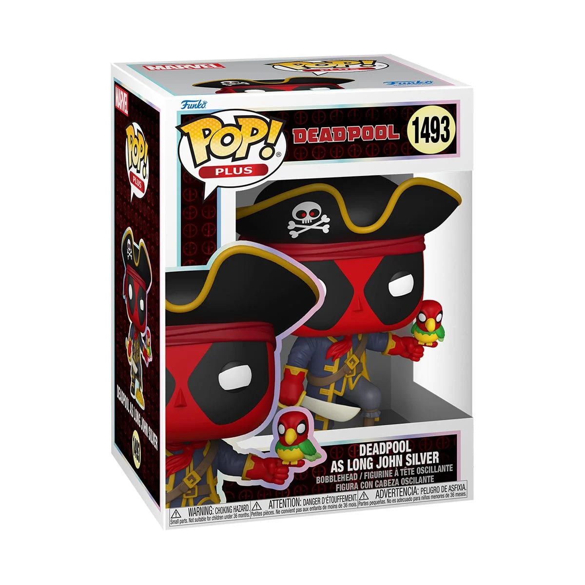 Funko Pop Deadpool as Long John Silver Vinyl Figure
