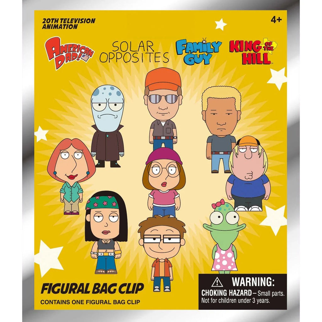 FX Animation 3D Foam Bag Clip (Series 2)