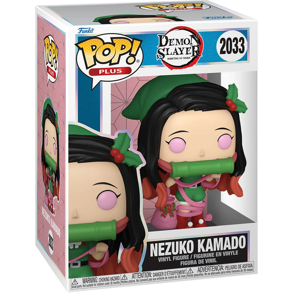 Funko Pop! Demon Slayer Nezuko Kamado (Holiday) Vinyl Figure