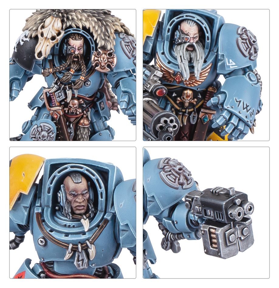 Warhammer 40k: Space Wolves Wolf Guard Terminators