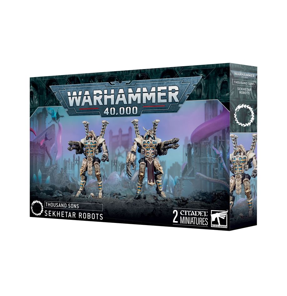 Warhammer 40K: Sekhetar Robots