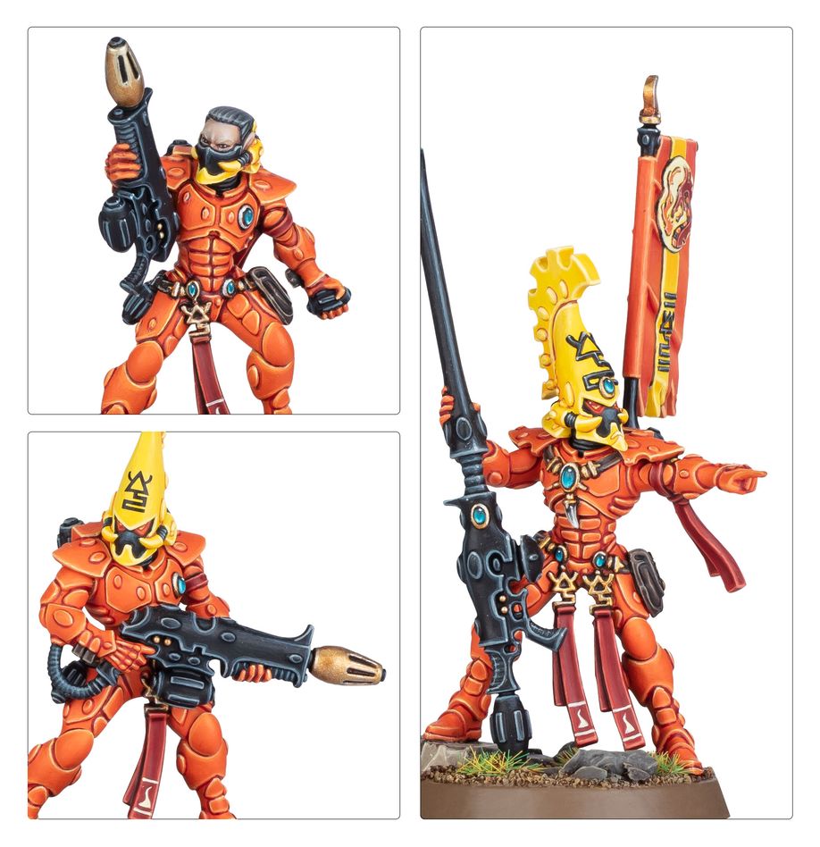 Warhammer 40K: Aeldari Fire Dragons