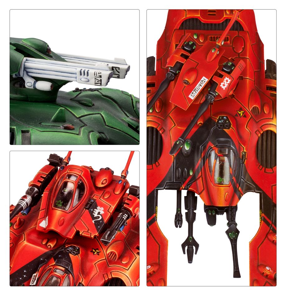 Warhammer 40K: Aeldari Wave Serpent/Falcon