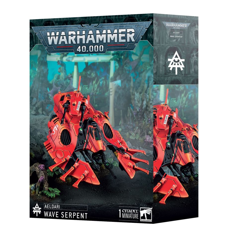 Warhammer 40K: Aeldari Wave Serpent/Falcon