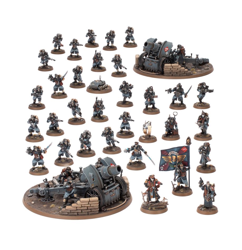 Warhammer 40K: Astra Militarum Battleforce: Krieg Siege Platoon