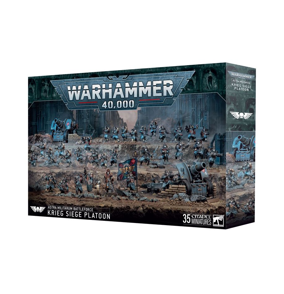 Warhammer 40K: Astra Militarum Battleforce: Krieg Siege Platoon