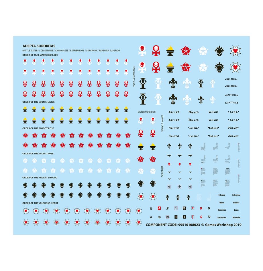 Warhammer 40K: Sisters Novitiate Squad