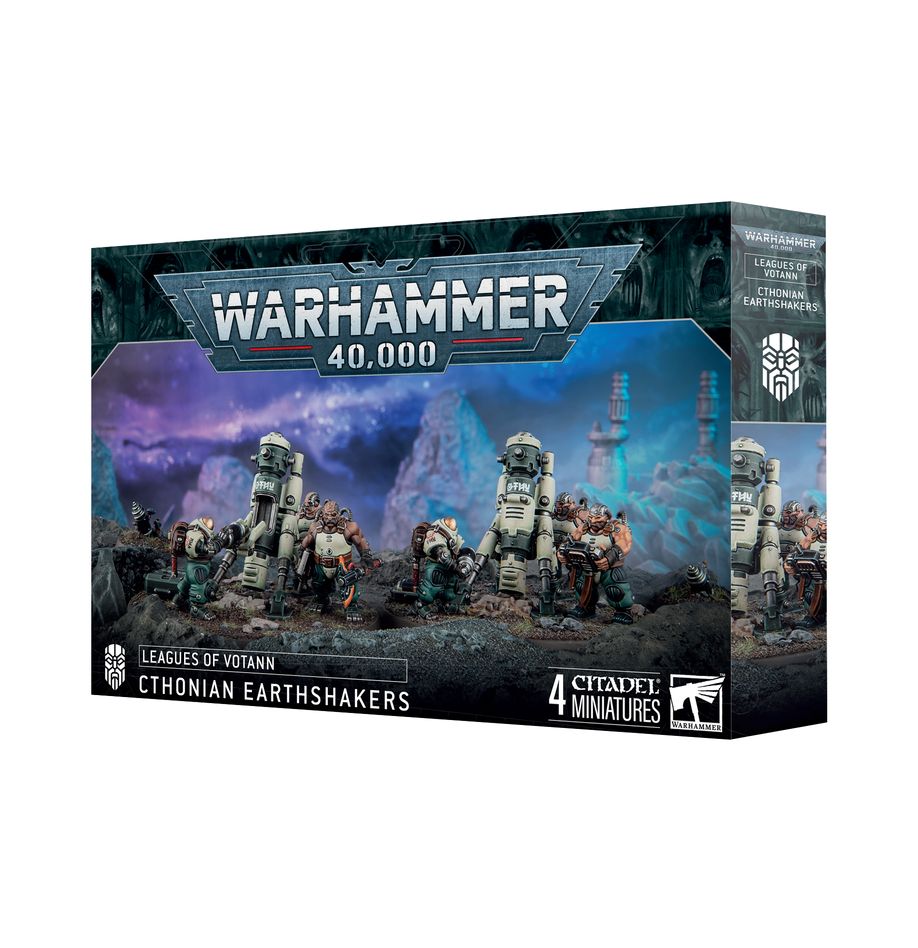 Warhammer 40K: Leagues of Votann Cthonian Earthshakers