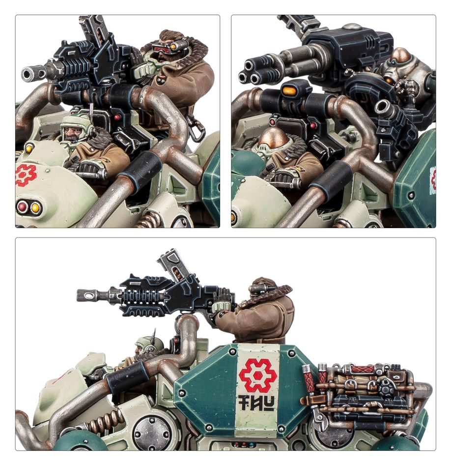 Warhammer 40K: Leagues of Votann Kapricus Defender/Carrier