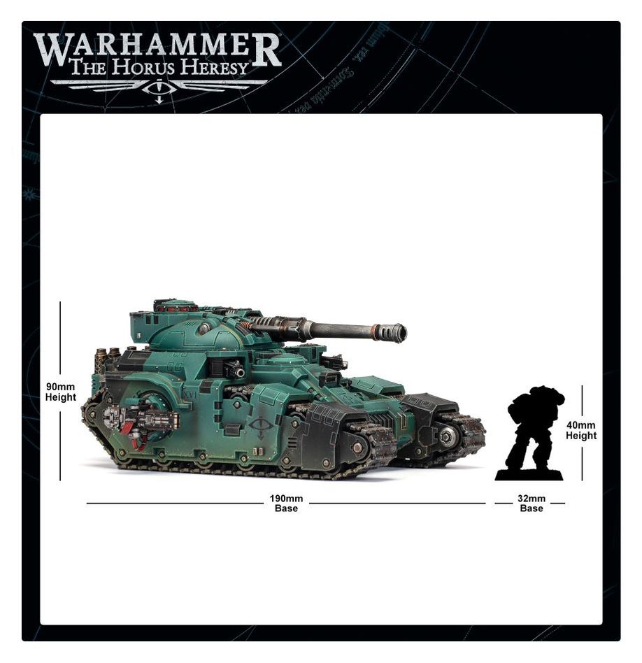Warhammer: The Horus Heresy - Kratos Heavy Assault Tank