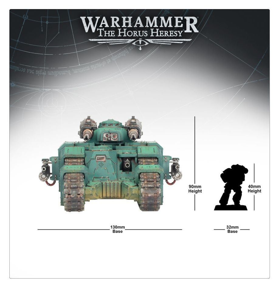 Warhammer: The Horus Heresy - Sicaran Battle Tank