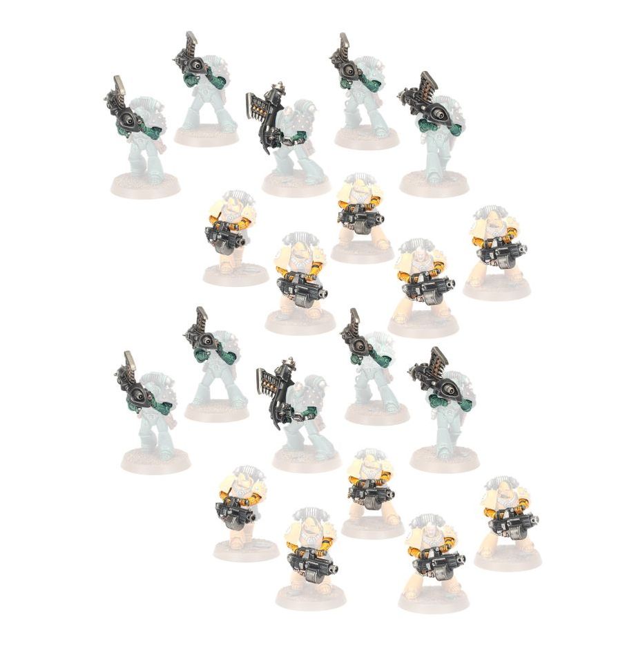 Warhammer: The Horus Heresy - Heavy Weapons Upgrade Set - Missile Launchers and Heavy Bolters