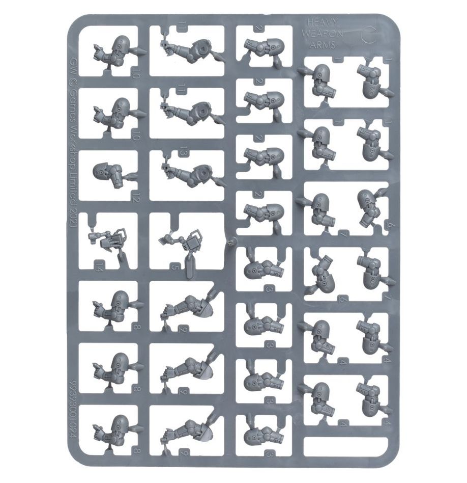 Warhammer: The Horus Heresy - Heavy Weapons Upgrade Set - Missile Launchers and Heavy Bolters