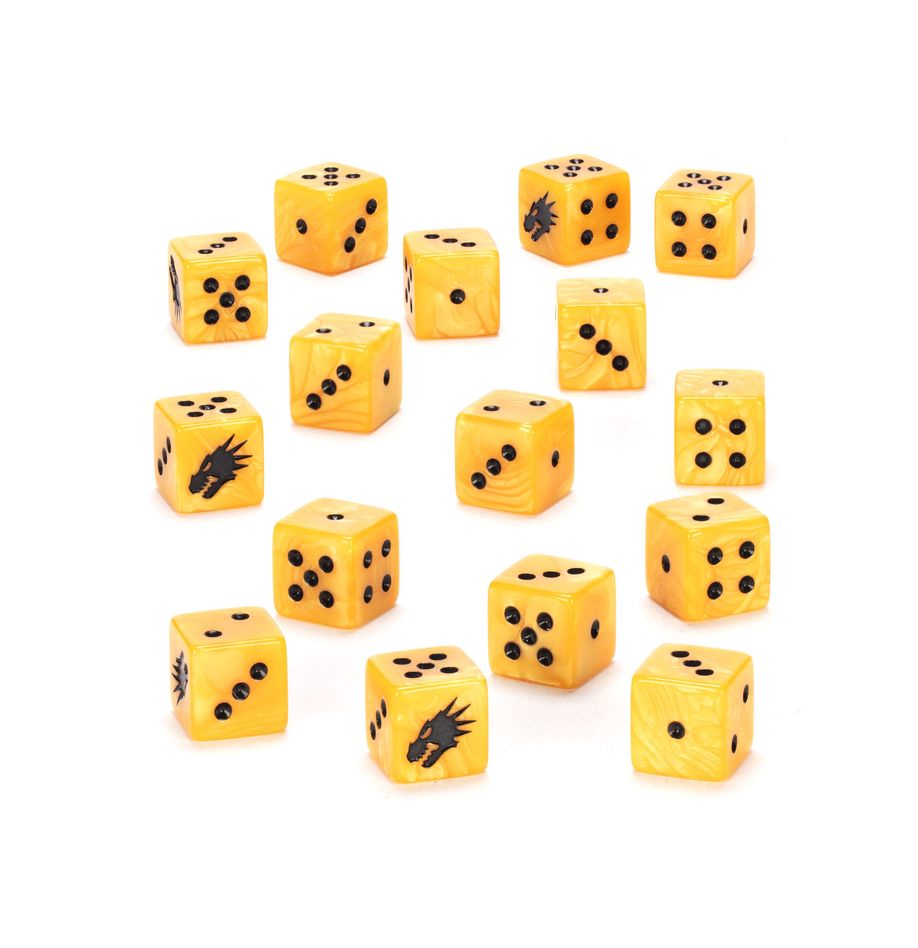 Warhammer 40K: Salamanders Dice