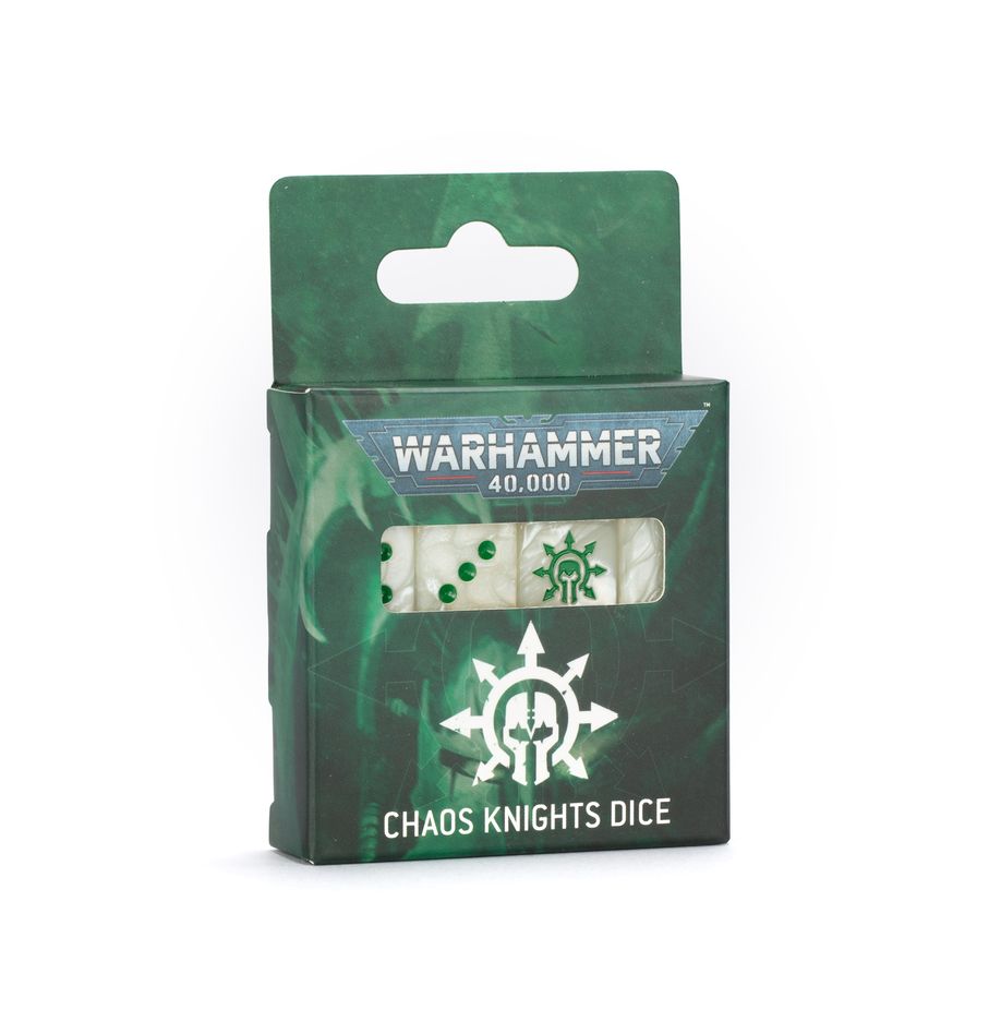 Warhammer 4Ok Chaos Knights Dice