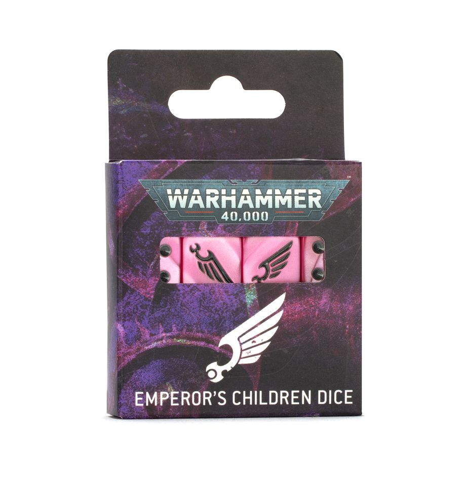Warhammer 40K: Emperor's Children Dice