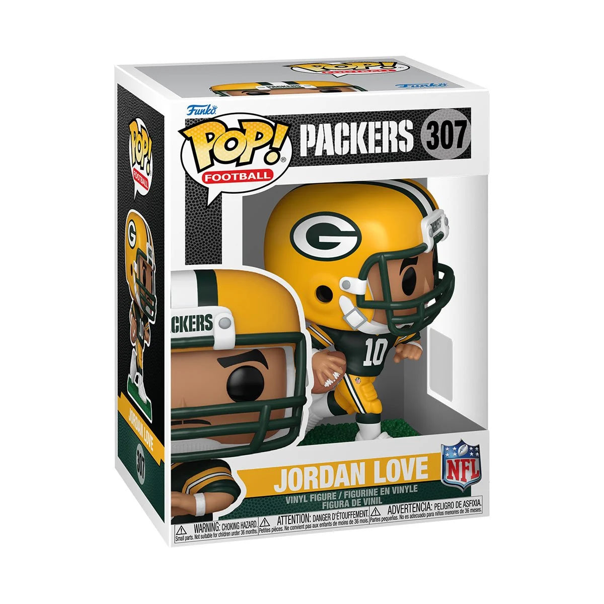 Funko Pop! NFL Packers Jordan Love Vinyl Figure